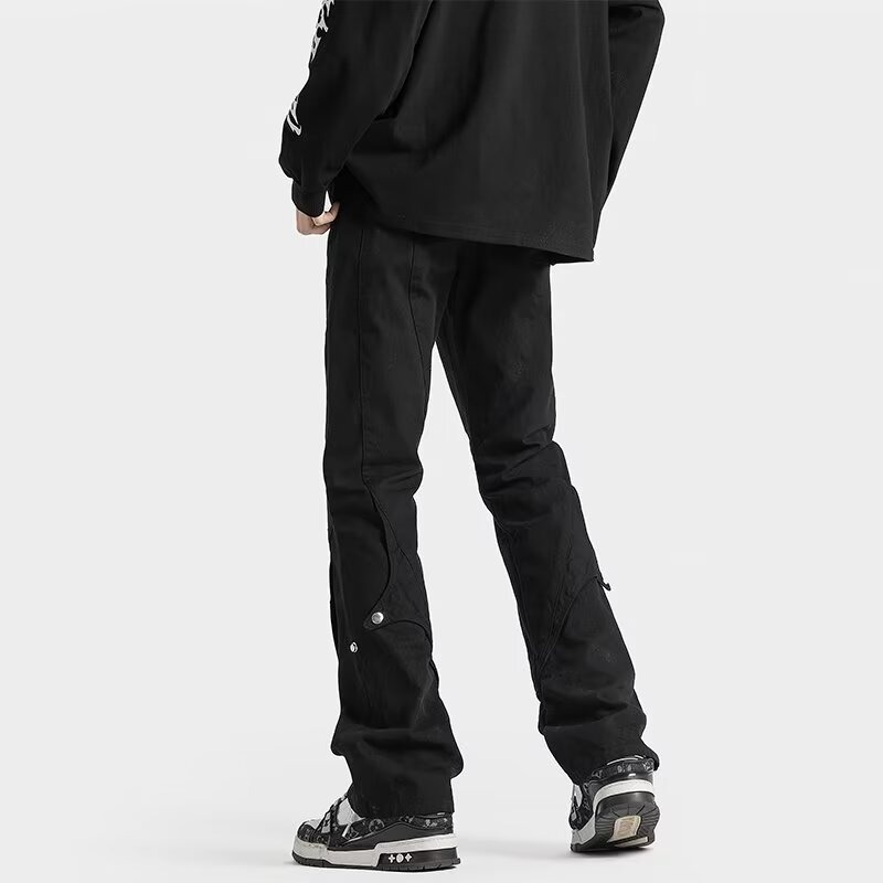 Quần Jean Dài Phong Cách retro Mỹ Thời Trang Cho Nam Nữ