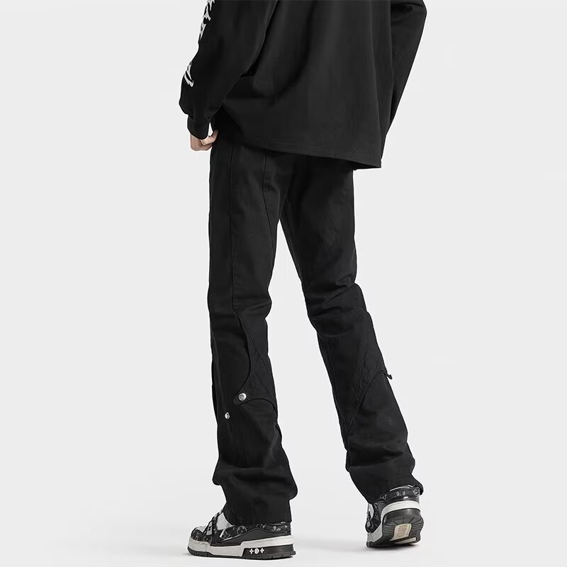 Quần Jean Dài Phong Cách retro Mỹ Thời Trang Cho Nam Nữ