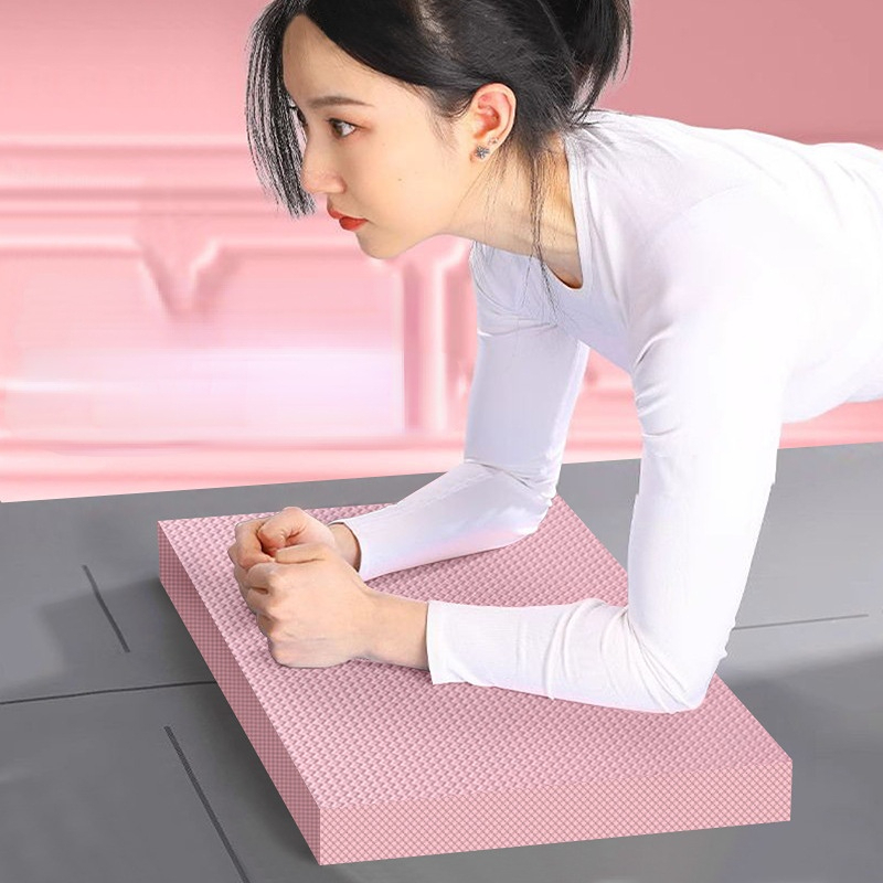 Tấm đệm lót tập yoga, Đệm tập plank, đệm kê gối tập yoga, Đệm cân bằng để tập thể dục Huấn luyện hình Đứng mềm Độ đàn hồi cao Không trơn trượt TPE chống thấm nước Cxmin09