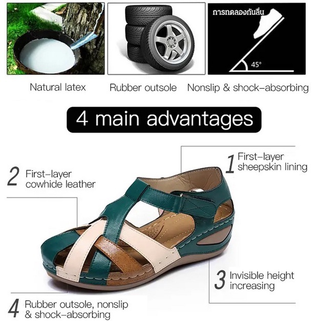 Xăng đan Đế Xuồng Quai Chéo Thời Trang Dành Cho Nữ