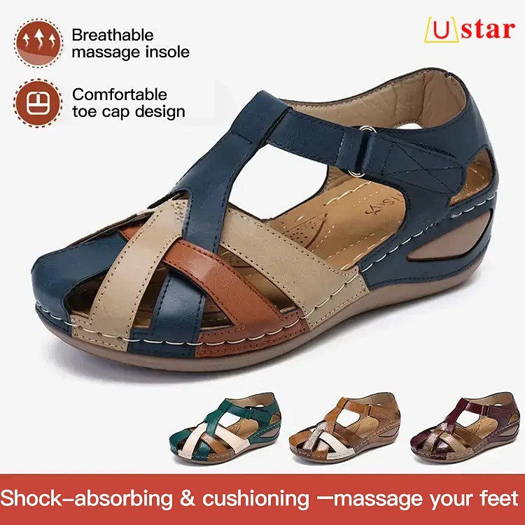 Xăng đan Đế Xuồng Quai Chéo Thời Trang Dành Cho Nữ