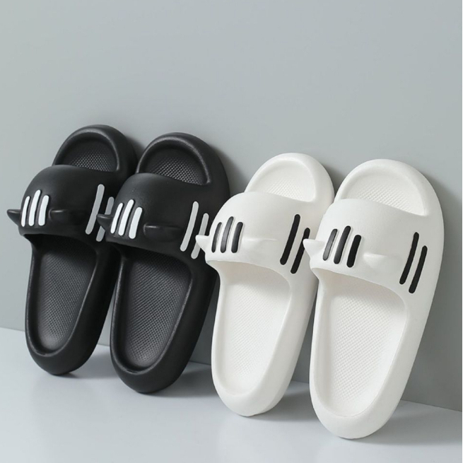 BẠCH LỘC ĐẠI NHÂN✨️️Dép Nhựa EVA Đế Dày Đính Tai Mèo Dễ Thương