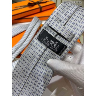 Cà Vạt hermes * Bạc Lụa Thời Trang Công Sở 7cm