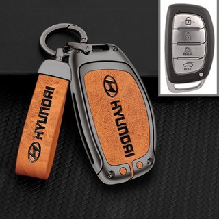 Ốp Chìa Khóa Xe Hyundai Creta Stargazer Hợp Kim Ốp khóa xe Hyundai CRETA Ốp Chìa Khóa Xe Hyundai i10, Tucson, Elantra Bằng Hợp Kim Cao Cấp (Chìa Thông Minh)