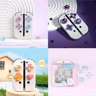 Miếng Dán Nút Điều Khiển Cho Máy Chơi Game nintendo switch oled ns joy-con skin Ốp