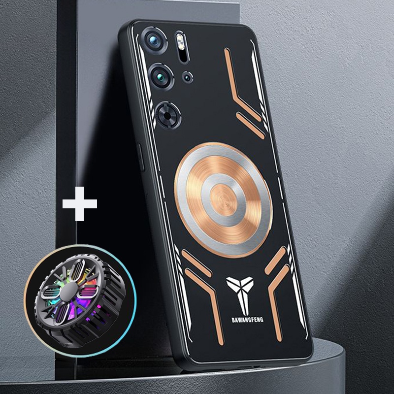 Ốp Điện Thoại Nhôm Đồng Tản Nhiệt Màu Đỏ Cho nubia red magic 9 pro plus 5g 9pro + pro + magic 9 pro +