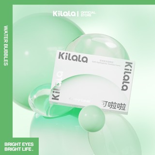 Kính áp tròng Kilala không màu Water Bubbles Contact Lens 6 tháng độ ẩm 42% có độ (1-8.5) 1 cặp