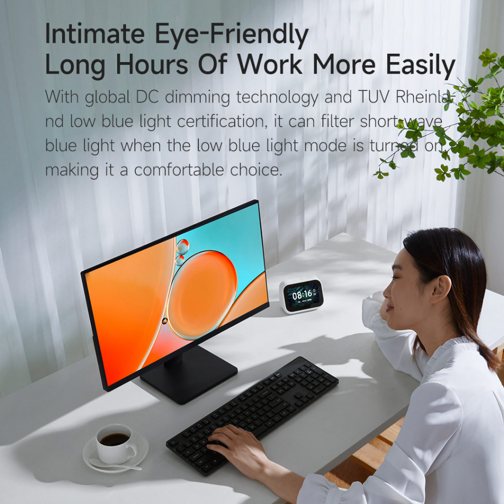 Màn Hình Máy Tính Xiaomi Youpin Redmi V22FAB-RA 21.45 Inches FHD 75Hz Ánh Sáng Xanh Chất Lượng Cao Bảo Vệ Mắt Cho Văn Phòng