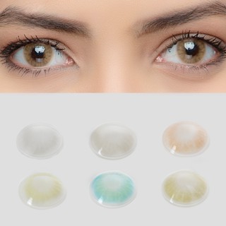  1 đôi kính áp tròng màu sáng Kính áp tròng mới xuất hiện trong 1 năm 