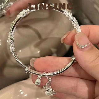 LINLING Vòng Đeo Tay Thắt Nơ Có Thể Điều Chỉnh Kích Thước Họa Tiết Bướm Đơn Giản Dành Cho WSP23C030X 49Z231205