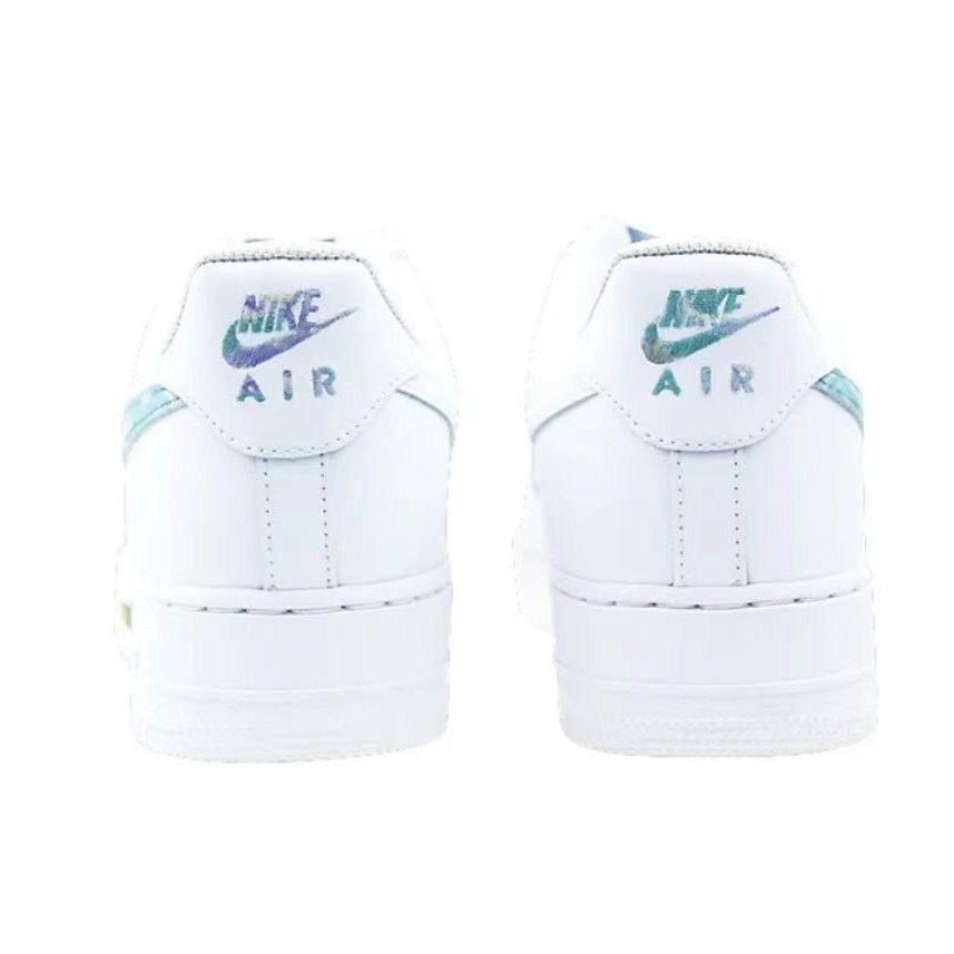 Giày thể thao nam Nike Air Force 1 Low 07 Air Force One khi giày Van Gogh cánh đồng lúa mì và bức tranh sơn dầu nghệ thuật cây bách graffiti cổ thấp unisex vàng xanh giày thể thao
