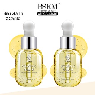 BSKM Serum Vitamin C làm trắng sáng giảm đốm đen nếp nhăn lão hóa chăm sóc đẹp da 28ml