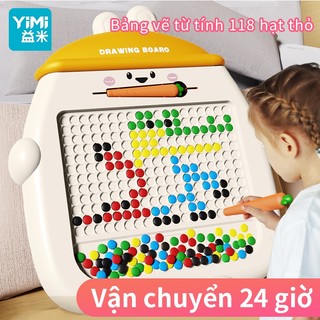 Yimi Bảng Vẽ 118 Hạt Nam Châm Hình Thỏ / Phật Giáo Dục Kích Cỡ Lớn Cho Bé