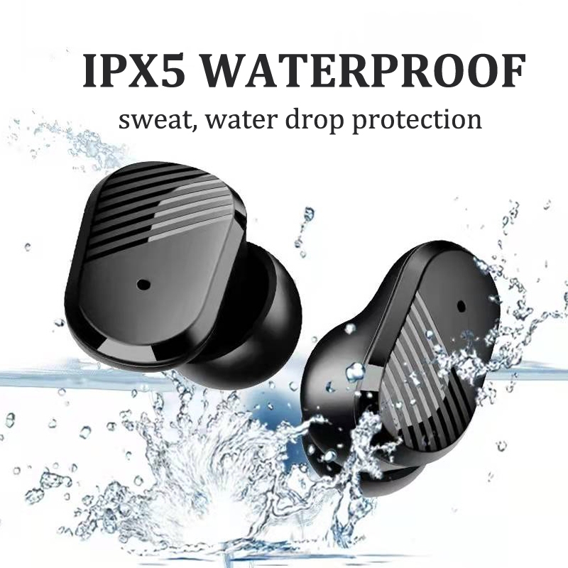 Tai Nghe Nhét Tai bluetooth Không Dây Có Micro Và Hộp Sạc Cho Điện Thoại Di Động