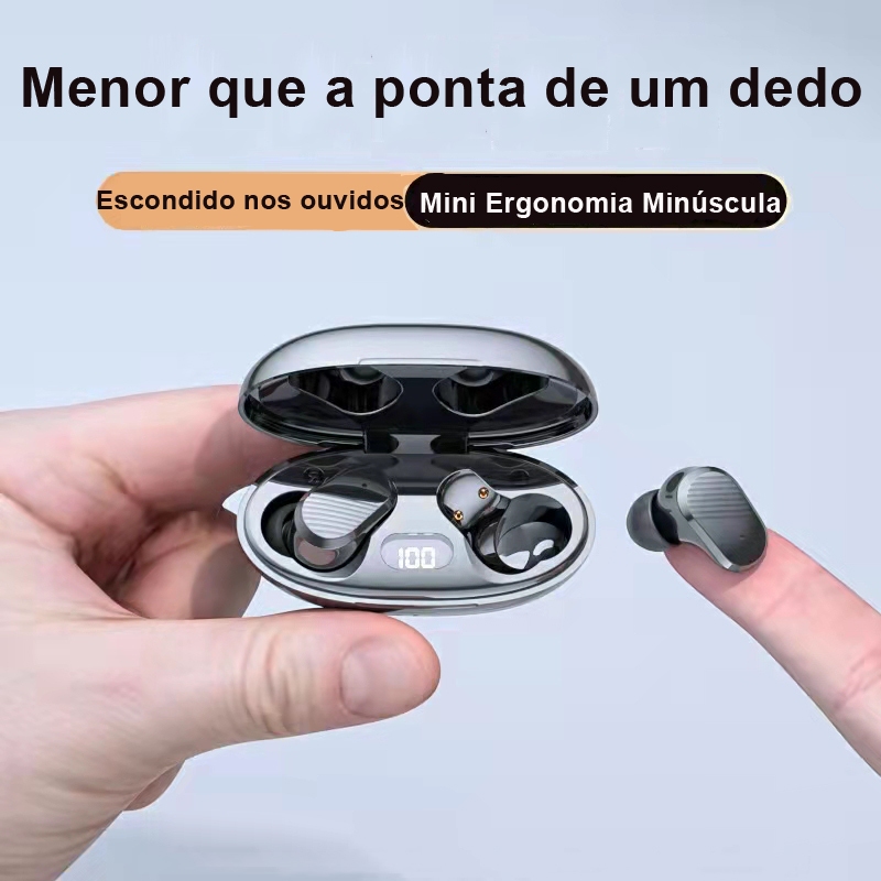 Tai Nghe Nhét Tai bluetooth Không Dây Có Micro Và Hộp Sạc Cho Điện Thoại Di Động