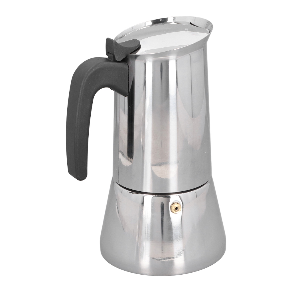 ModernHome Stovetop Moka Pot 430 Nồi nấu cà phê di động bằng thép không gỉ cho bếp điện từ