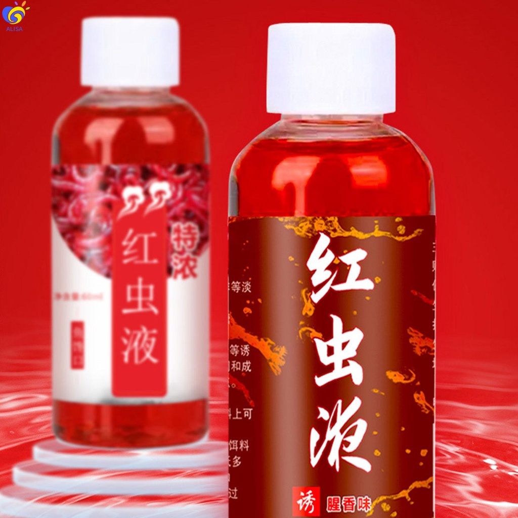 Mồi Giun Giả Câu Cá 60ml Dạng Lỏng Thu Hút Cá Hiệu Quả