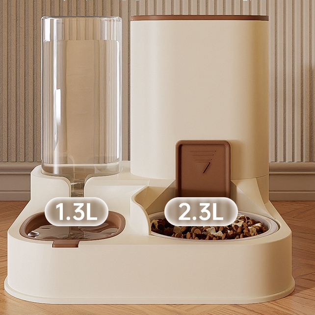 Có thể bán buôn Bộ Bát Nước Và Thức Ăn Cho Thú Cưng Đựng Tự Động Công Suất Lớn Đôi Chó Mèo Virgina056 Hàng giao ngay