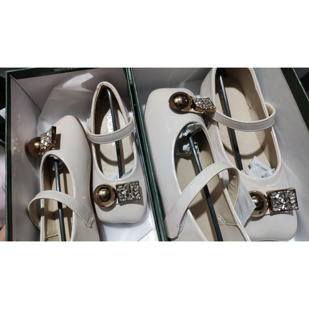 Giày Da Công Chúa mary jane Đế Mềm Thoải Mái Một Lớp Thời Trang Cho Bé Gái