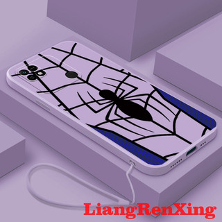 Ốp lưng Ốp Điện Thoại silicone Mềm Chống Sốc In Hình Spiderman Cho redmi 9c redmi 10a xiaomi redmi 9c YTZZX01 đẹp viền vuông cute