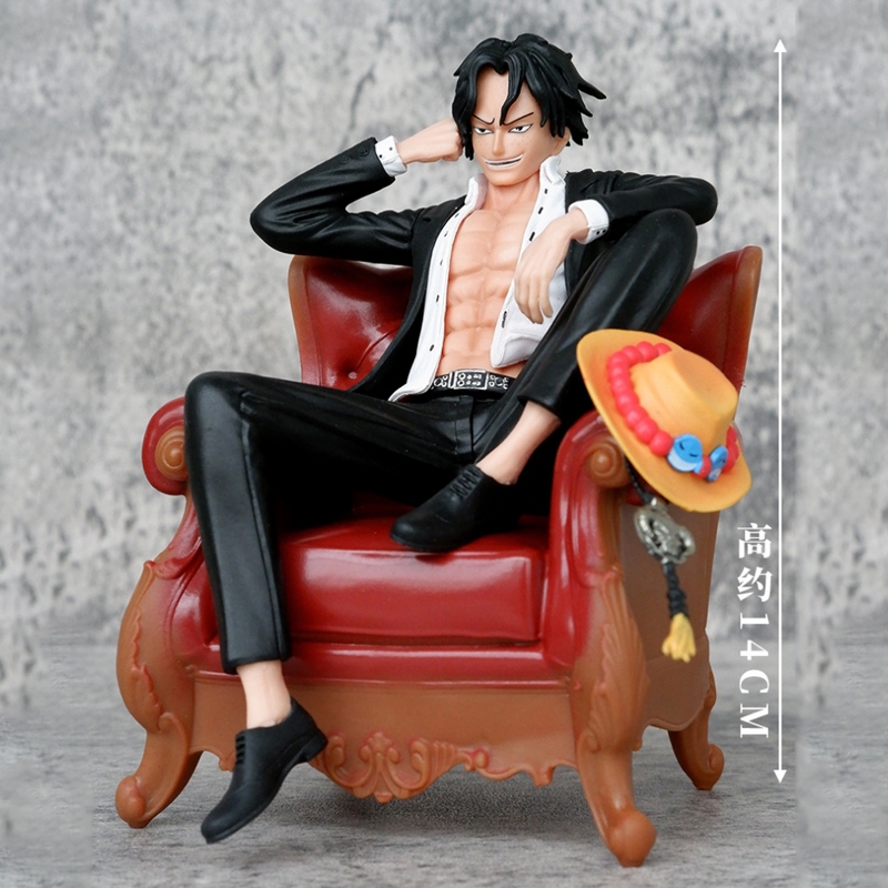 Mô Hình Đồ Chơi Nhân Vật one piece 11-14cm Bằng pvc Để Bàn Trang Trí