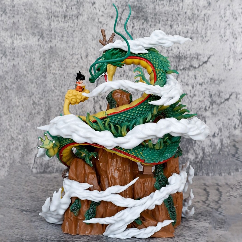 Mô Hình Nhân Vật son goku wish shenron Hoạt Hình dragon ball 21.5cm Trang Trí Bàn Làm Việc