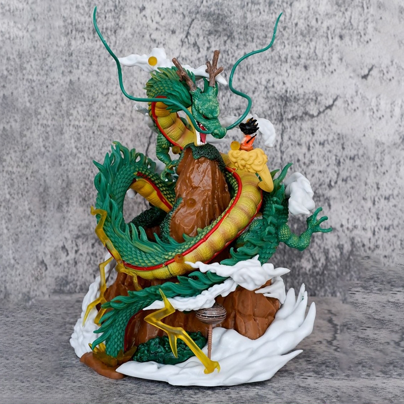 Mô Hình Nhân Vật son goku wish shenron Hoạt Hình dragon ball 21.5cm Trang Trí Bàn Làm Việc