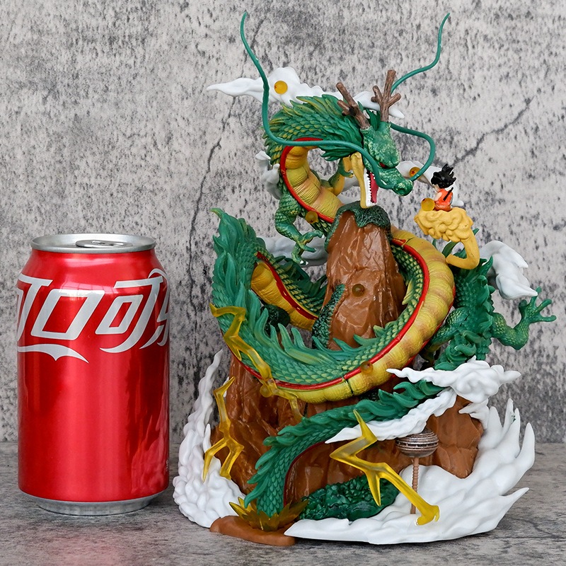 Mô Hình Nhân Vật son goku wish shenron Hoạt Hình dragon ball 21.5cm Trang Trí Bàn Làm Việc