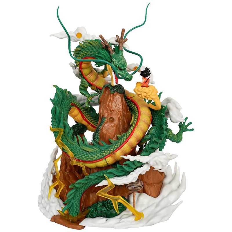 Mô Hình Nhân Vật son goku wish shenron Hoạt Hình dragon ball 21.5cm Trang Trí Bàn Làm Việc