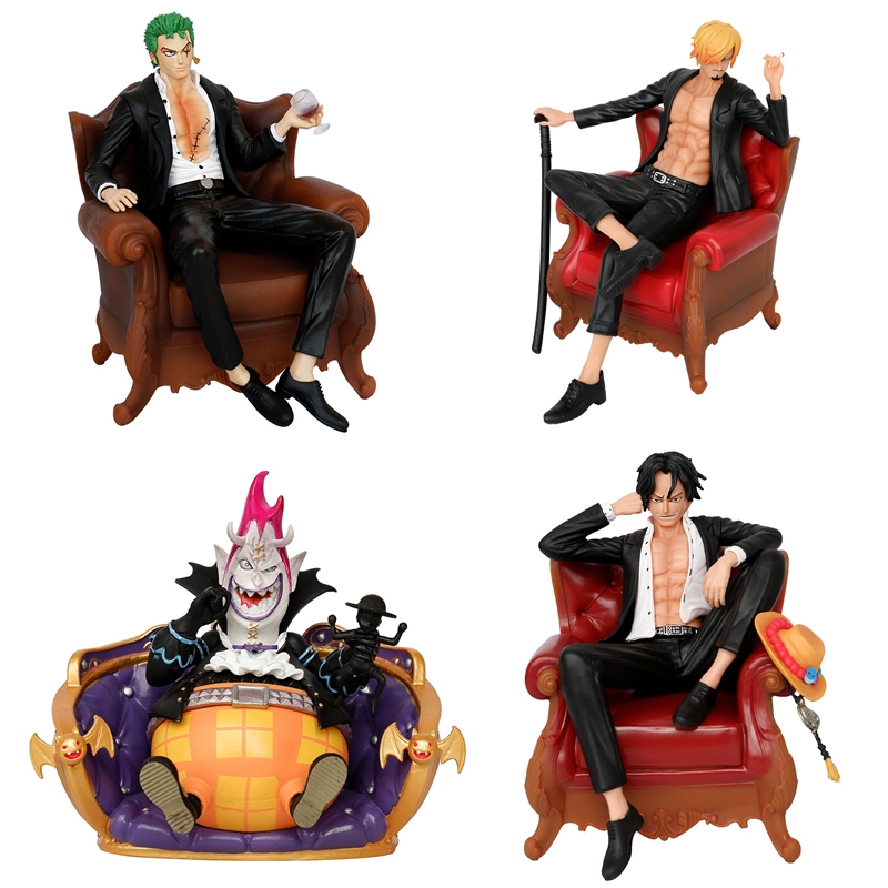 Mô Hình Đồ Chơi Nhân Vật one piece 11-14cm Bằng pvc Để Bàn Trang Trí