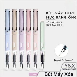 Bút máy xóa được/bút máy thay mực bút mực, bút máy ngòi kim tinh tẩy xoá được cho học sinh bút mực xoá được