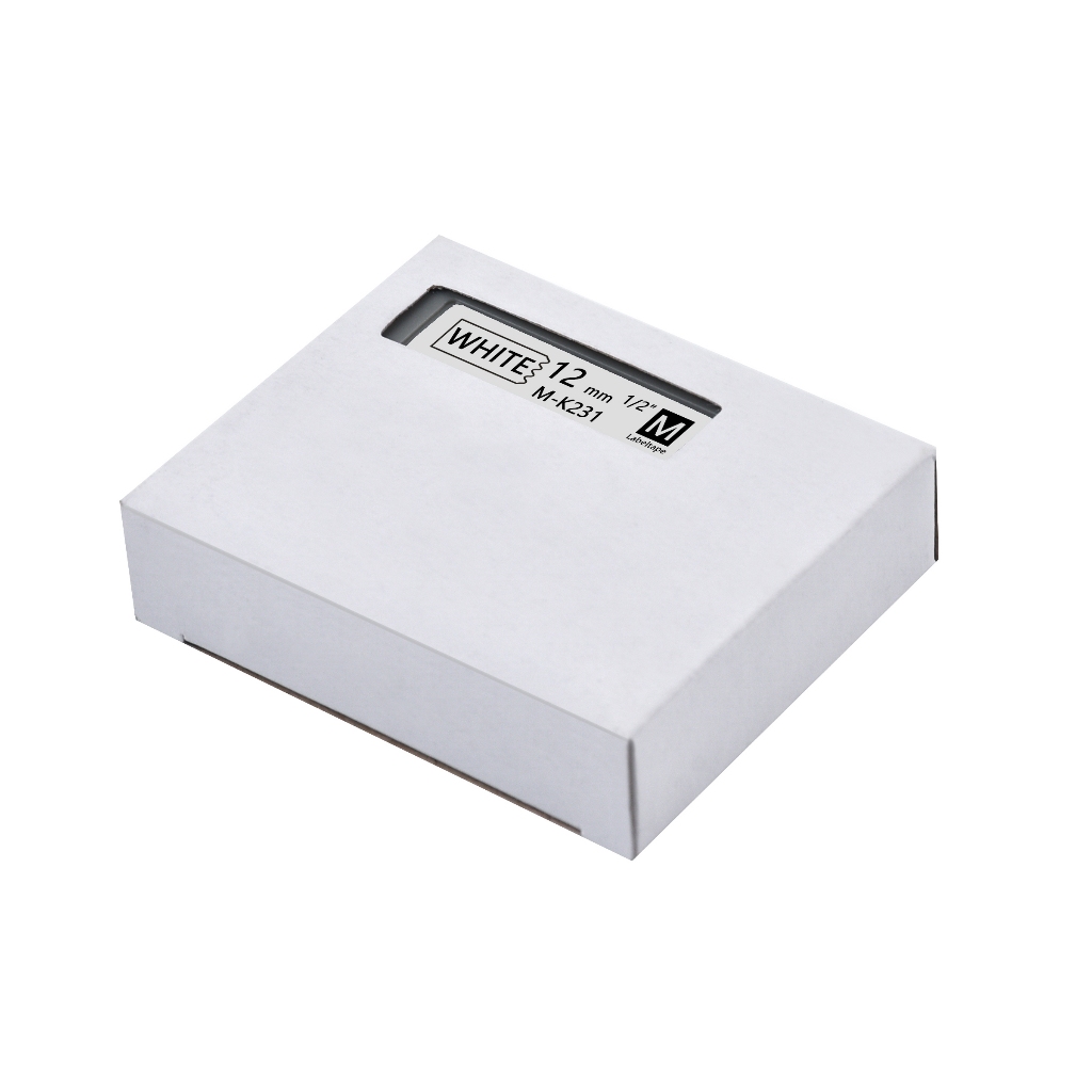 1 Cuộn Băng Nhãn Dán 9mm / 12mm mk-231 mk-631 pt-65 / 70 / 80 / 90 / pt-m95 Cho Máy In mk