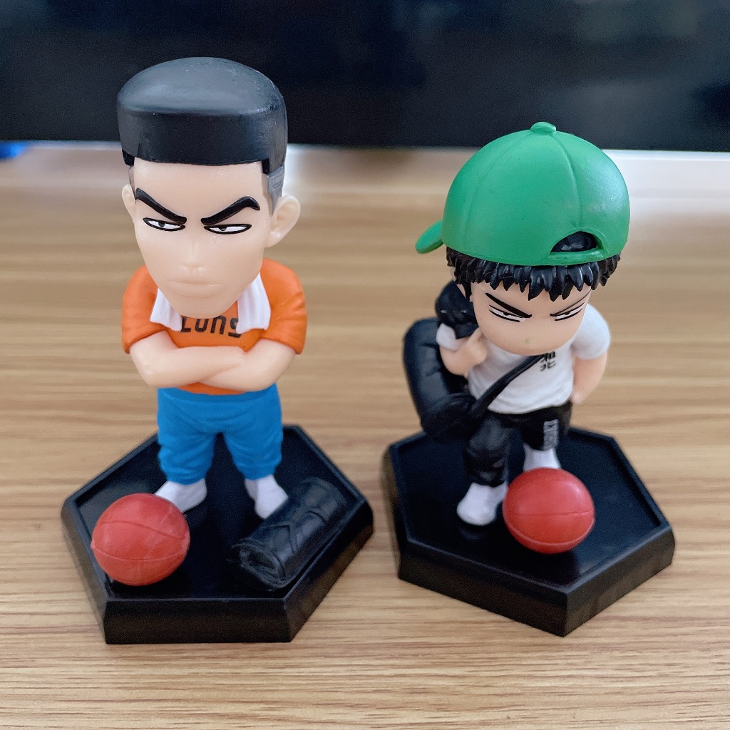 Set 2 Mô Hình Nhân Vật Phim Slam dunk 10cm Dùng Để Trang Trí