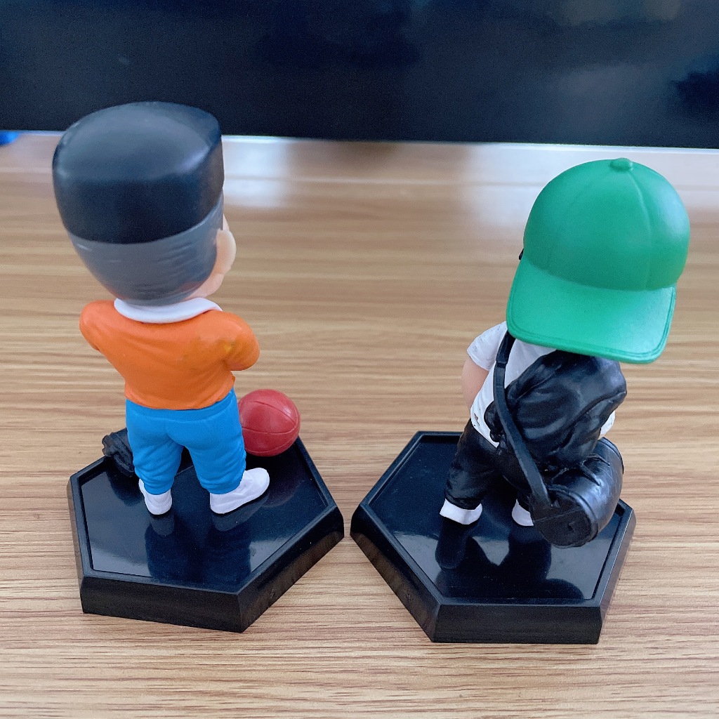 Set 2 Mô Hình Nhân Vật Phim Slam dunk 10cm Dùng Để Trang Trí