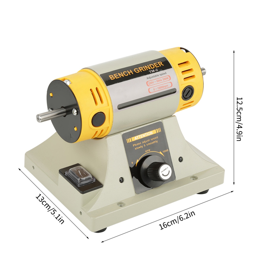 Có thể bán buôn EU Plug 220V 350W Máy Mài Điện Đánh Bóng Trang Sức Nha Khoa Tiện Động Cơ Westvirginia058 Hàng giao ngay