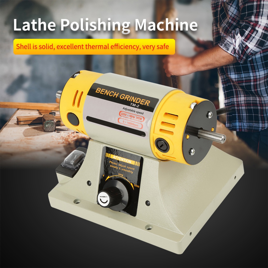 Có thể bán buôn EU Plug 220V 350W Máy Mài Điện Đánh Bóng Trang Sức Nha Khoa Tiện Động Cơ Westvirginia058 Hàng giao ngay