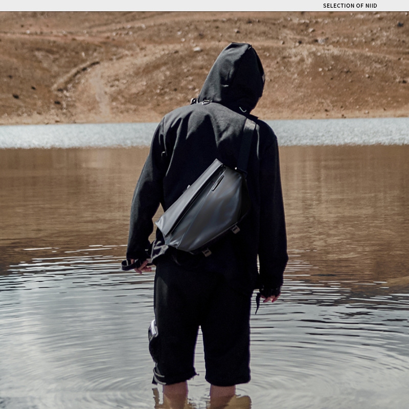 NIID R1 Túi Đeo Chéo Màu Đen Bức Xạ r1 Đô Thị Cho Du Lịch Ngoài Trời