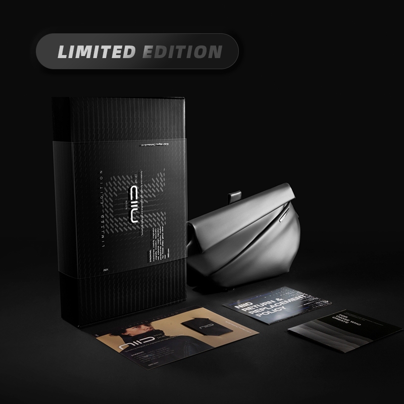 NIID R1 Túi Đeo Chéo Màu Đen Bức Xạ r1 Đô Thị Cho Du Lịch Ngoài Trời