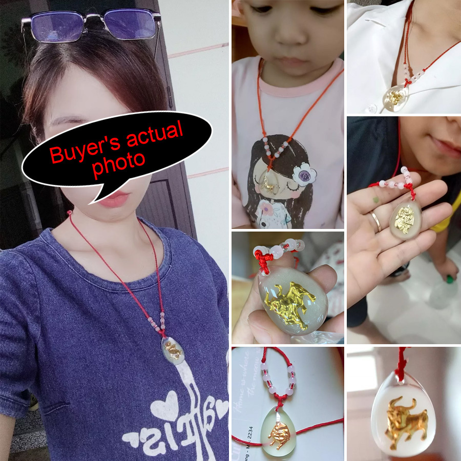 Vòng cổ Mặt Hình 12 Cung Hoàng Đạo Phát Sáng Trong Bóng Tối