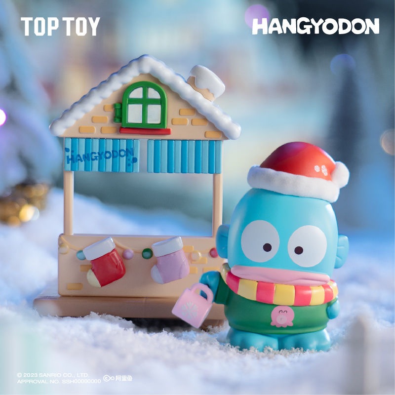 Sanrio Mô Hình Búp Bê Nhân Vật Chợ Giáng Sinh Dễ Thương Dùng Làm Quà Tặng Bạn Bè