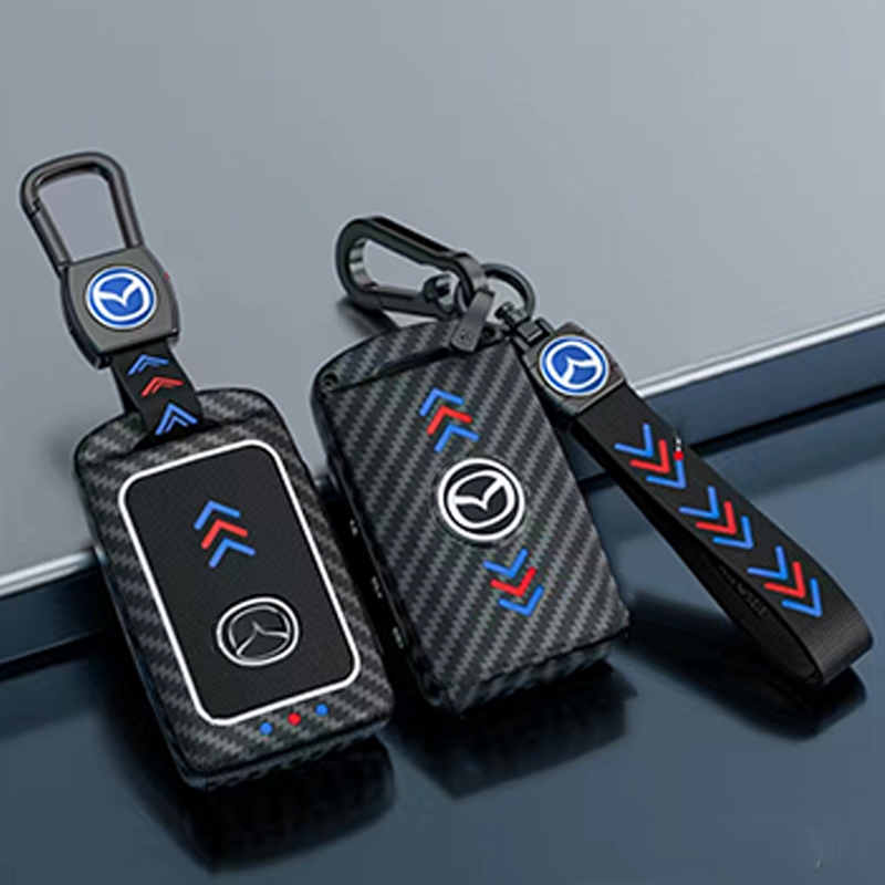 3 Nút Ốp chìa khoá dành cho xe Mazda 3, CX30, CX3, CX8,new CX5 Chất liệu: nhựa + silicone/Bao chìa k