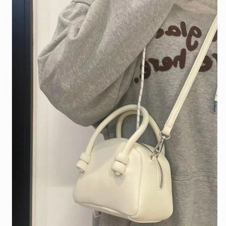  Túi Đeo Chéo Vai boston supercute Hình Vỏ Sò Thời Trang Đơn Giản niche Có Tay Cầm Đa Ứng Dụng 