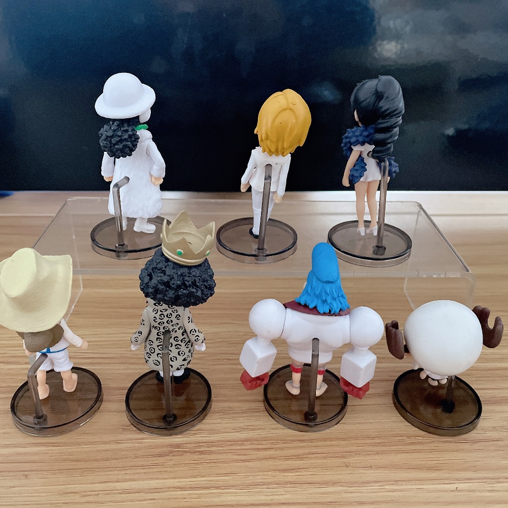 Set 7 Mô Hình Nhân Vật Phim Hoạt Hình one piece 8cm