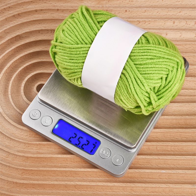 49 màu Cuộn Len Milk Cotton Sữa Mềm 4 Sợi Chống Dầu Làm Đồ Thủ Công