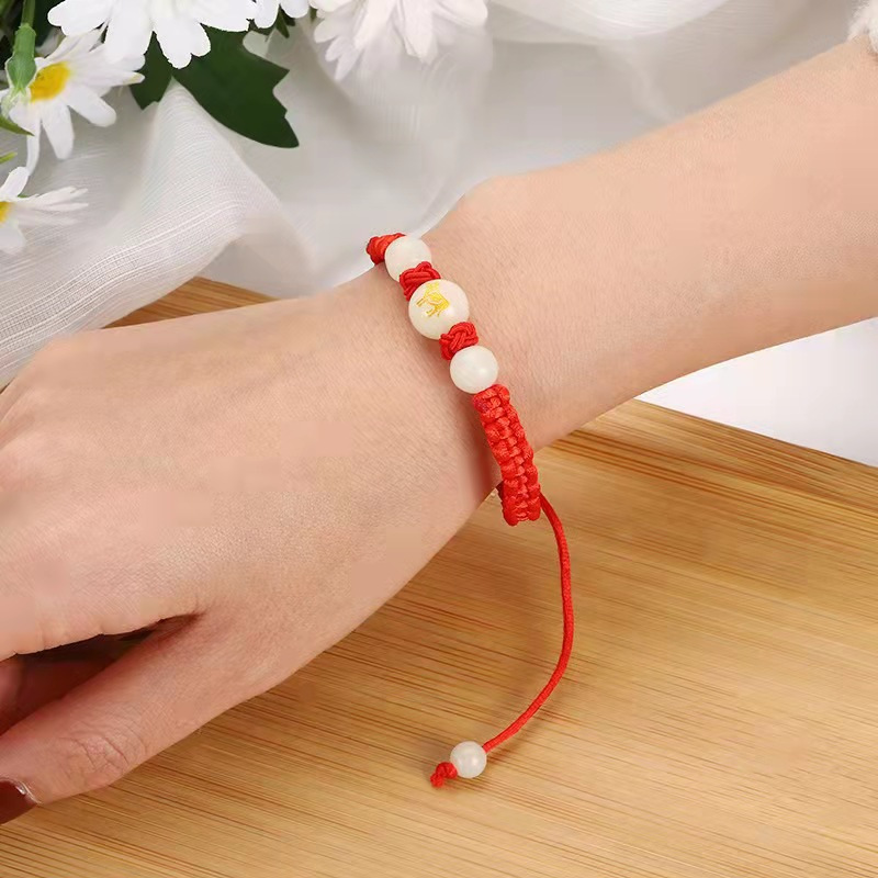 Vòng Tay Chuỗi Hạt May Mắn 12 Cung Hoàng Đạo Dạ Quang Cho Nam Và Nữ