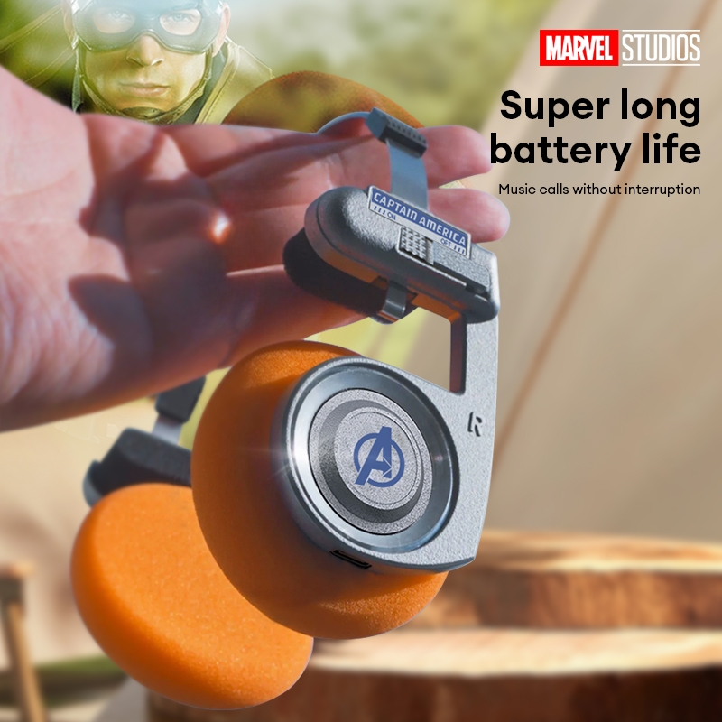 Tai nghe Bluetooth Marvel BTMV31 Tai nghe không dây Máy tính chơi game Khử tiếng ồn Cuộc gọi HD Chất lượng âm thanh vòm HIFI