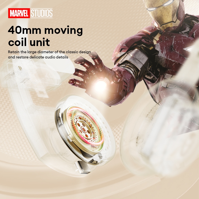 Tai nghe Bluetooth Marvel BTMV31 Tai nghe không dây Máy tính chơi game Khử tiếng ồn Cuộc gọi HD Chất lượng âm thanh vòm HIFI