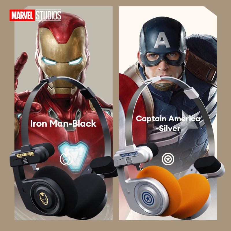 Tai nghe Bluetooth Marvel BTMV31 Tai nghe không dây Máy tính chơi game Khử tiếng ồn Cuộc gọi HD Chất lượng âm thanh vòm HIFI