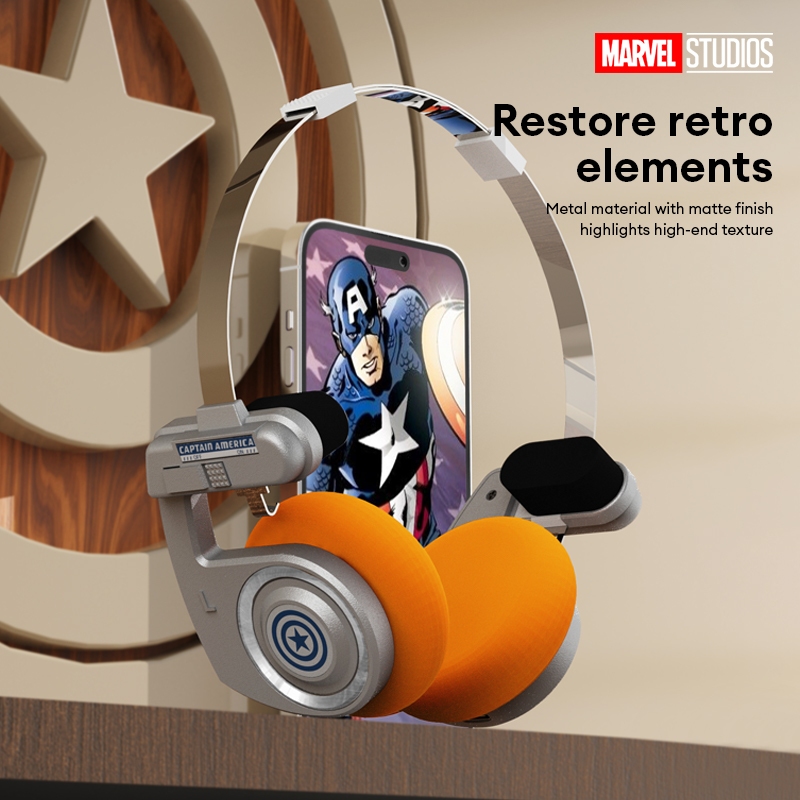 Tai nghe Bluetooth Marvel BTMV31 Tai nghe không dây Máy tính chơi game Khử tiếng ồn Cuộc gọi HD Chất lượng âm thanh vòm HIFI