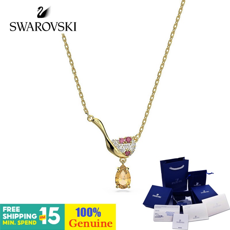 Swarovski Nguyên Bản 100% CARITI Đậu Đỏ Vòng Cổ Đá Vòng Cổ Bạc Vòng Cổ Pha Lê Vòng Cổ Moissanite Vòng Cổ Nữ Thiên Nga Vòng Cổ Quà Tặng Đám Cưới Vòng Cổ Không Phai Màu Pha Lê Tình Yêu Vòng Cổ Nữ Quà Tặng Chị Vòng Cổ Charm Niche Vòng Cổ